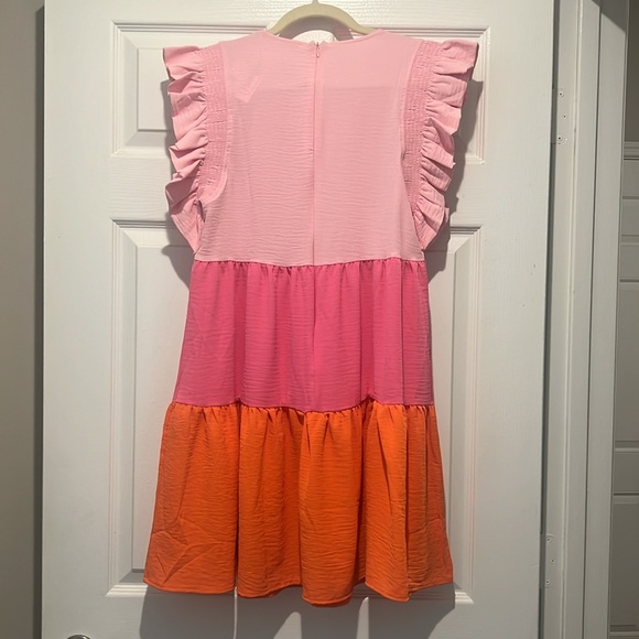 Tri Color Michelle McDowell “Everly” Dress - Picture 2 of 6